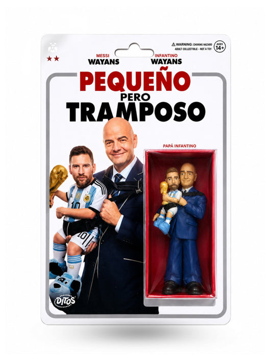 Figura Coleccionable "PEQUEÑO PERO TRAMPOSO"
