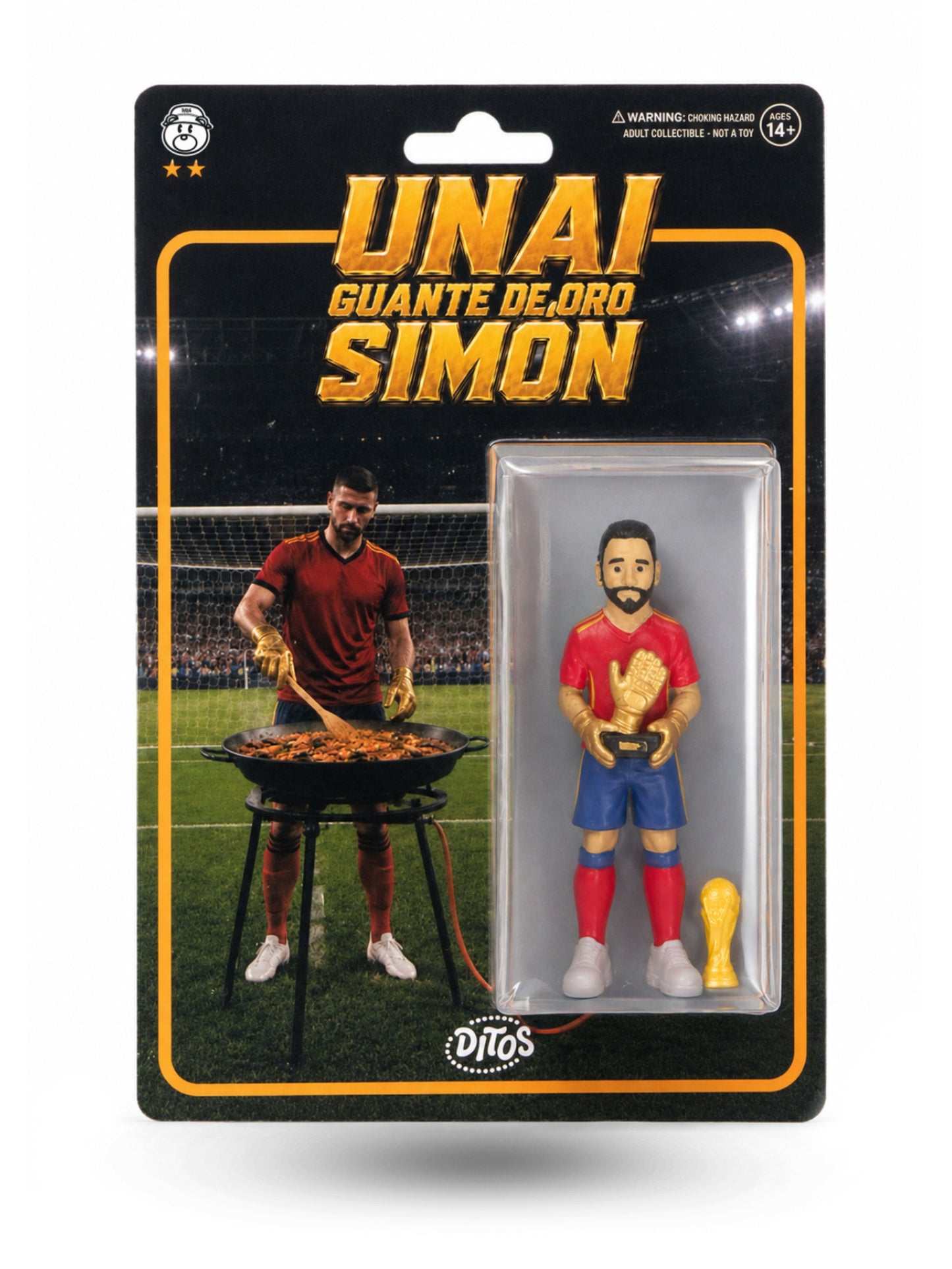 Figura Coleccionable "Unai Simón - Guante de Oro"