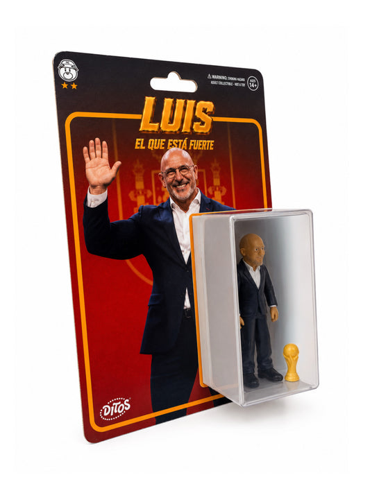 Figura Coleccionable "Luis El que está fuerte"
(Parodia de Luis de la fuente)