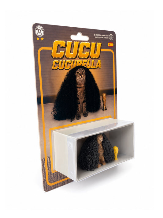 Figura Coleccionable "Cucu Cucurella" (Meme del Gato)