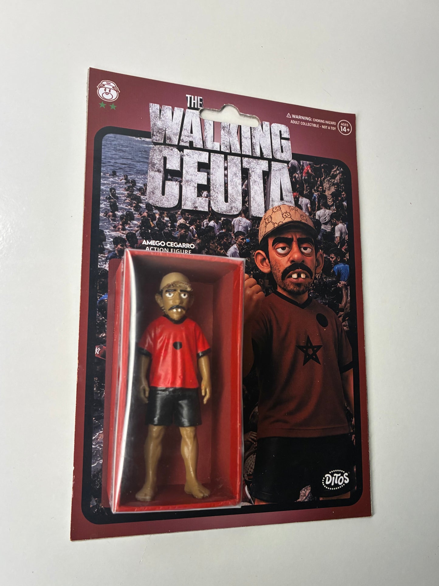Figura Coleccionable “The Walking Ceuta” (Amego Cegarro)