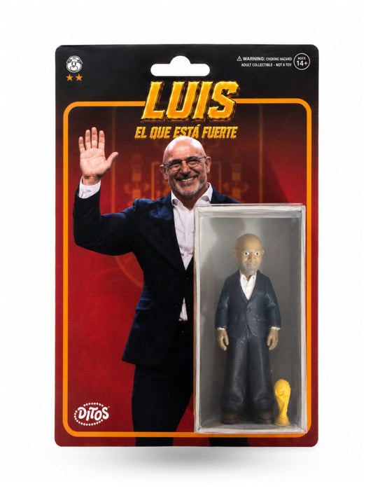 Figura Coleccionable "Luis El que está fuerte"
(Parodia de Luis de la fuente)