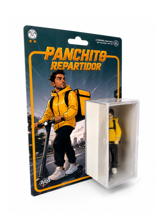 Figura Coleccionable "Panchito Repartidor" (Custom / Parodia)
